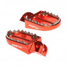 Repose-pieds RFX Pro Series aluminium CNC - orange - Dr Rider