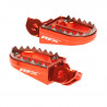 Repose-pieds RFX Pro Series Shark Teeth - orange - Dr Rider