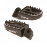 Repose-pieds RFX Pro Series Shark Teeth - magnésium - Dr Rider