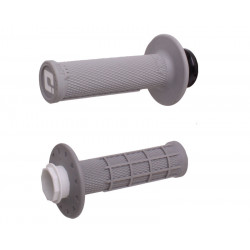 Revêtements ODI Micro-X Lock-On semi-gaufré - gris/argent - Dr Rider