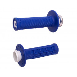 Revêtements ODI Micro-X Lock-On semi-gaufré - bleu/noir - Dr Rider