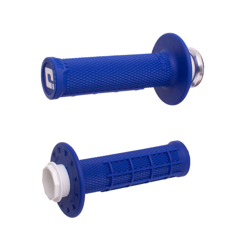 Revêtements ODI Micro-X Lock-On semi-gaufré - bleu/noir - Dr Rider