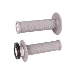 Revêtements ODI MX V2 Lock-On sans gauffrage - gris clair - Dr Rider