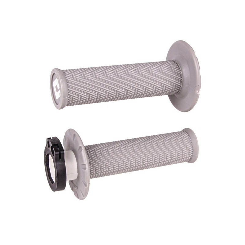 Revêtements ODI MX V2 Lock-On sans gauffrage - gris clair - Dr Rider