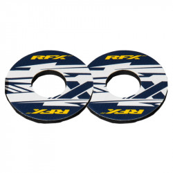 Paire de donuts de poignée RFX sport (X Bleu/Jaune) - Dr Rider