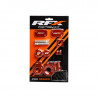 Kit d'habillage anodisé RFX Factory - orange - Dr Rider