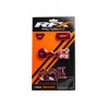 Kit d'habillage anodisé RFX Factory - rouge - Dr Rider
