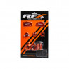 Kit d'habillage anodisé RFX Factory - bleu - Dr Rider