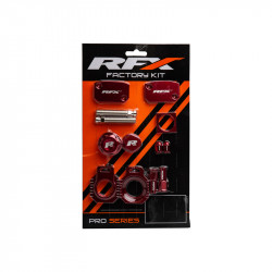 Kit d'habillage anodisé RFX Factory - rouge - Dr Rider