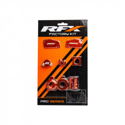 Kit d'habillage anodisé RFX Factory - orange - Dr Rider
