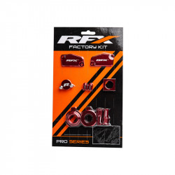 Kit d'habillage anodisé RFX Factory - rouge - Dr Rider