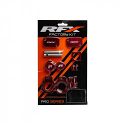 Kit d'habillage anodisé RFX Factory - rouge - Dr Rider