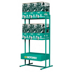 Présentoir MOTOREX Bag-In-Box - Dr Rider