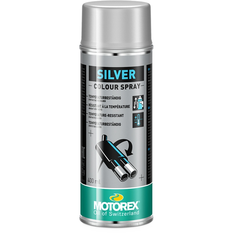 Vernis argent MOTOREX Colour Spray Silver - 400ml - Dr Rider