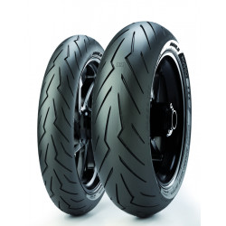 Pneu PIRELLI DIABLO ROSSO III (F)(E) Honda CB 1000 R 120/70 ZR 17 M/C (58W) TL - Dr Rider