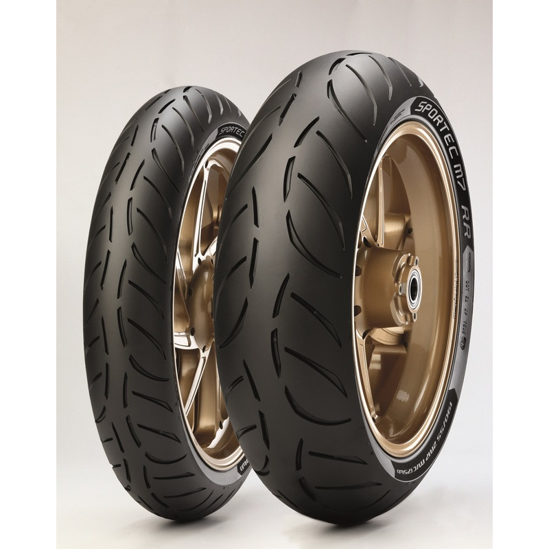 Pneu METZELER SPORTEC M7 RR (F) 130/70 ZR 16 M/C (61W) TL - Dr Rider