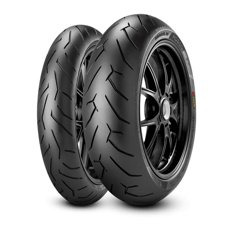 Pneu PIRELLI DIABLO ROSSO II 170/60 ZR 17 M/C (72W) TL - Dr Rider