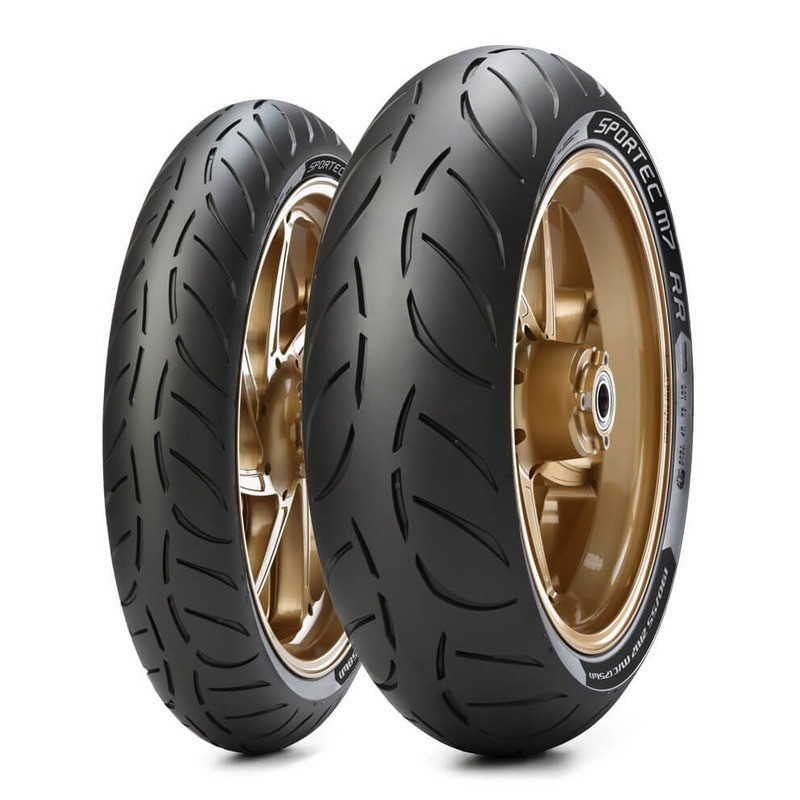 Pneu METZELER SPORTEC M7 RR (F) (M) 120/70 ZR 17 M/C (58W) TL - Dr Rider