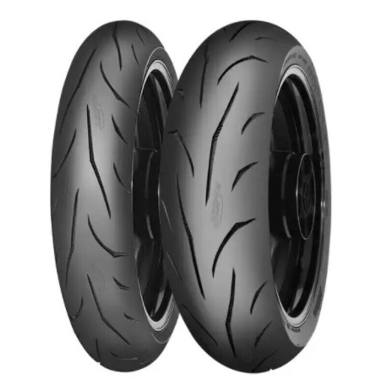 Pneu MITAS SPORT FORCE+ RS 180/55 ZR 17 (73W) TL RACING SOFT - Dr Rider