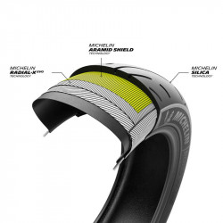 Pneu MICHELIN ROAD W GT Honda GL1800 Goldwing 200/55 R 16 M/C 77H TL - Dr Rider