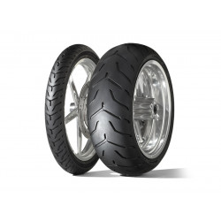 Pneu DUNLOP D408 F SW (HARLEY-D) Flancs Blancs Fins 130/80 B 17 M/C 65H TL - Dr Rider