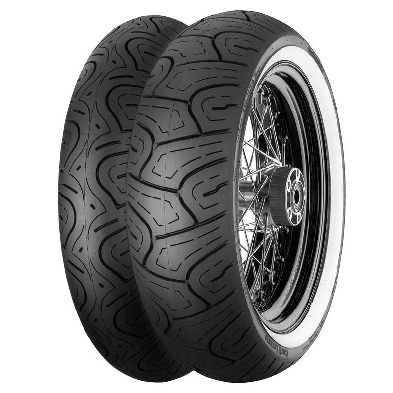 Pneu CONTINENTAL CONTILEGEND WW Flancs Blancs 150/80 B 16 M/C 77H TL - Dr Rider
