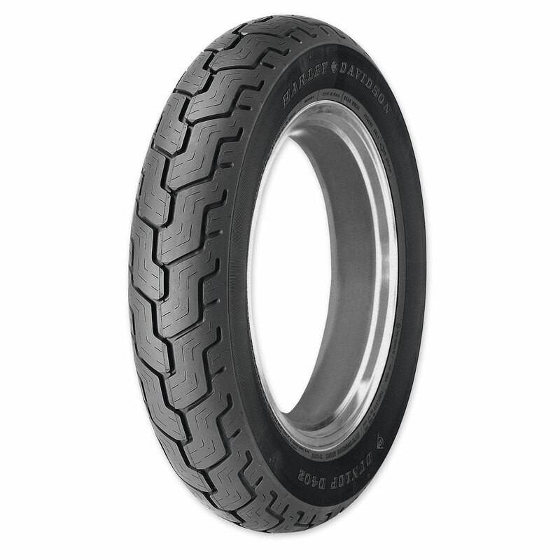 Pneu DUNLOP D402 WWW (HARLEY-D) Flancs Blancs Larges MU85 B 16 M/C 77H TL - Dr Rider