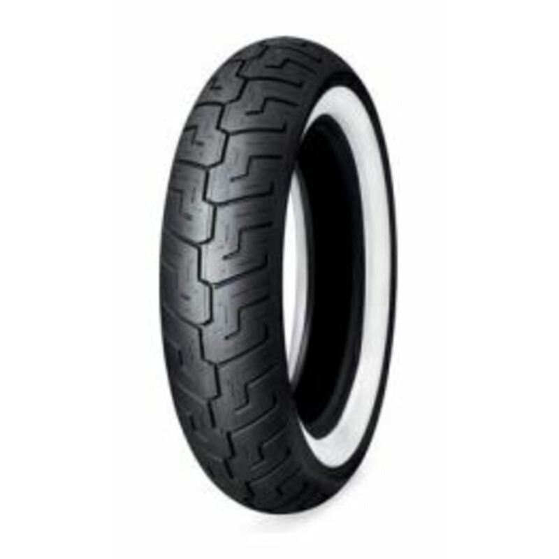 Pneu DUNLOP D401F WWW (HARLEY-D) Flancs Blancs Larges 100/90-19 M/C 57H TL - Dr Rider