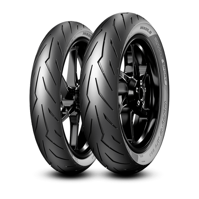 Pneu PIRELLI DIABLO ROSSO SPORT 130/70-17 M/C 62S TL - Dr Rider