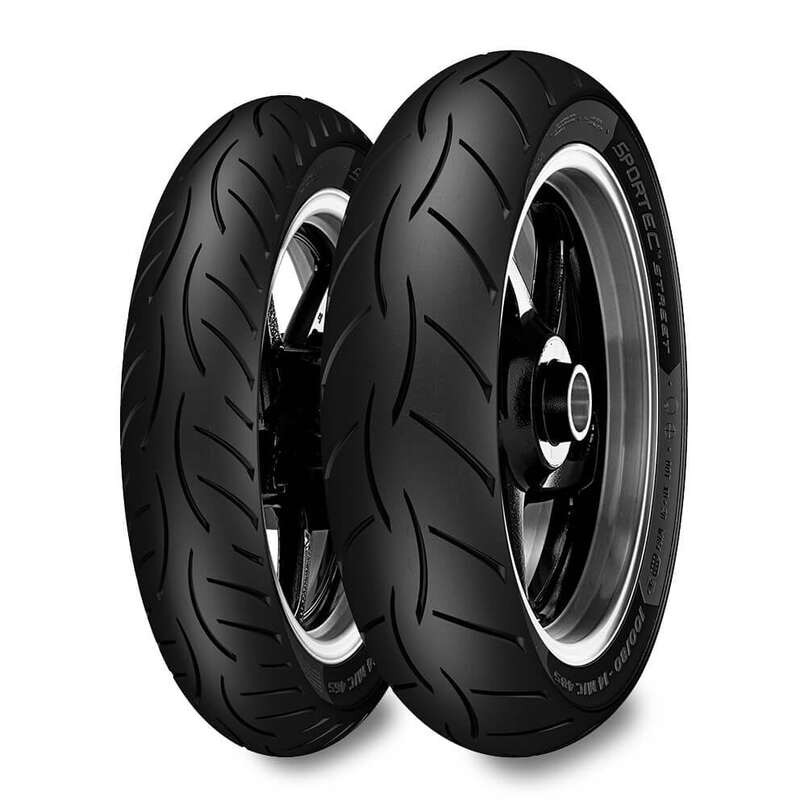 Pneu METZELER SPORTEC STREET (F/R) 70/90-17 M/C 38S TL - Dr Rider