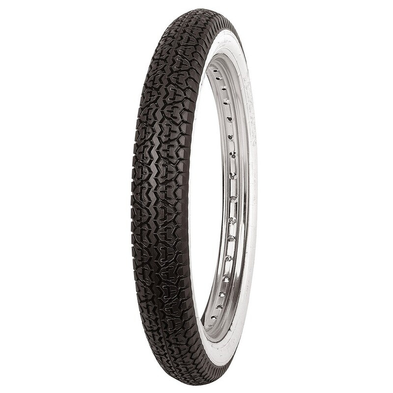 Pneu MITAS B-4 WW Flancs Blancs 2 1/4-18 (2.25-18) 42J TT - Dr Rider