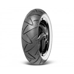 Pneu CONTINENTAL CONTITWIST WW Flancs Blancs 130/70-12 M/C 62P TL - Dr Rider