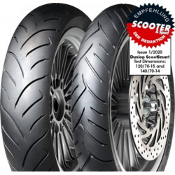 Pneu DUNLOP SCOOTSMART 90/80-16 M/C 51S TL - Dr Rider