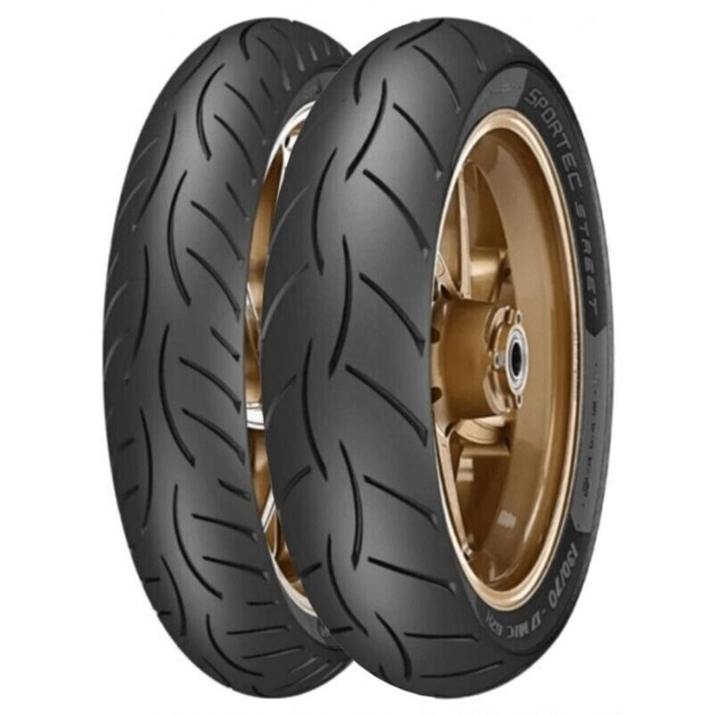 Pneu METZELER SPORTEC STREET 2 (F/R) 80/90-14 M/C 40S TL - Dr Rider