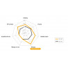Pneu CONTINENTAL TKC 80² 100/90-19 M/C 57R TL M+S - Dr Rider