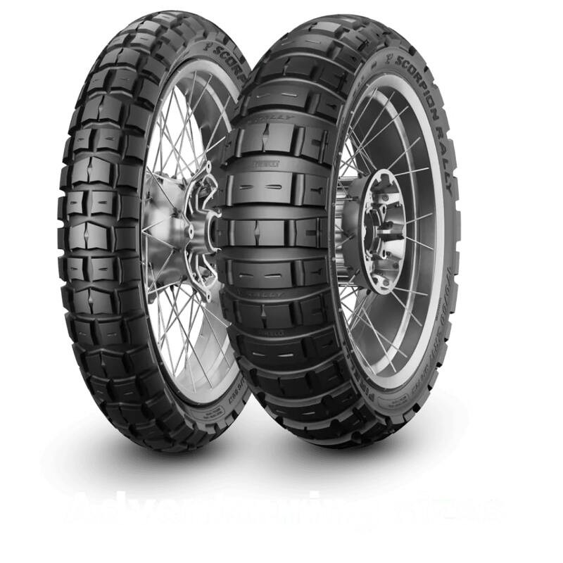 Pneu PIRELLI SCORPION RALLY (F) 110/80 R 19 M/C 59R MST TL   - Dr Rider