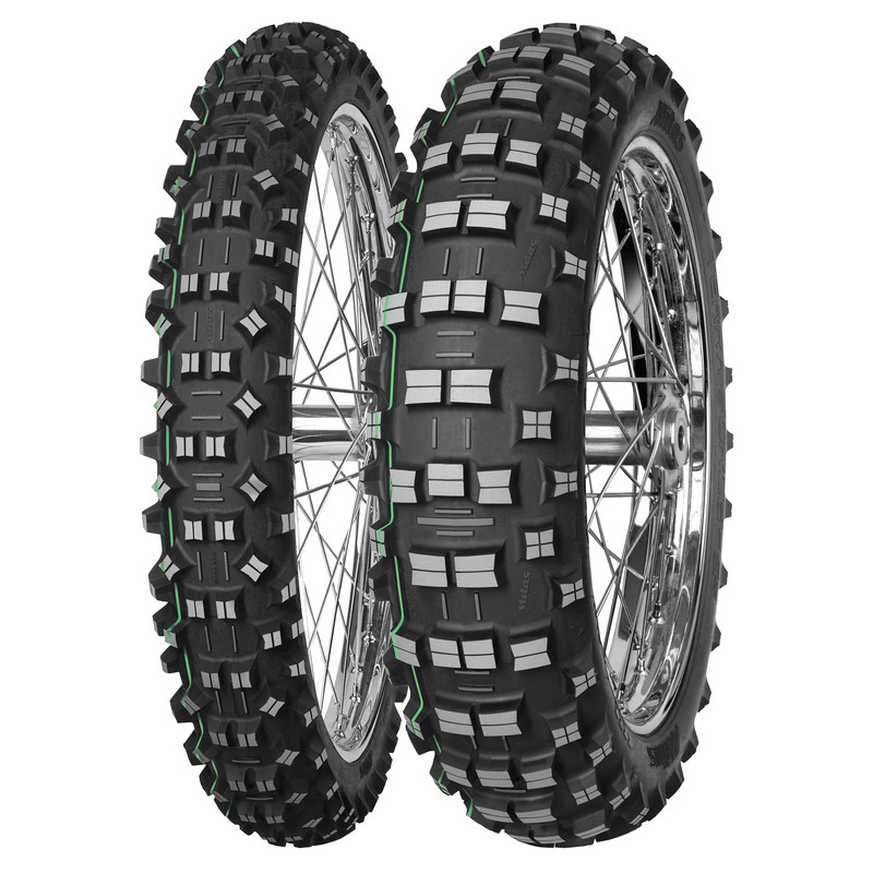 Pneu MITAS TERRA FORCE-EF 90/90-21 54R TT SUPER LIGHT GREEN - Dr Rider