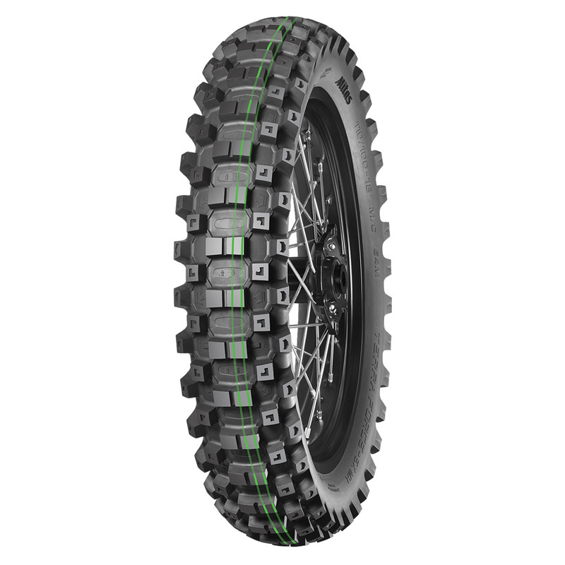 Pneu MITAS TERRA FORCE-EX MH 110/100-18 64M TT SUPER SOFT (MH TERRAIN) 2 GREEN - Dr Rider