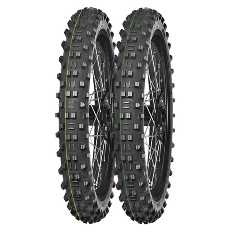 Pneu MITAS TERRA FORCE-EF 2 SM 90/90-21 (3.00-21) 54R TT SUPER LIGHT GREEN - Dr Rider