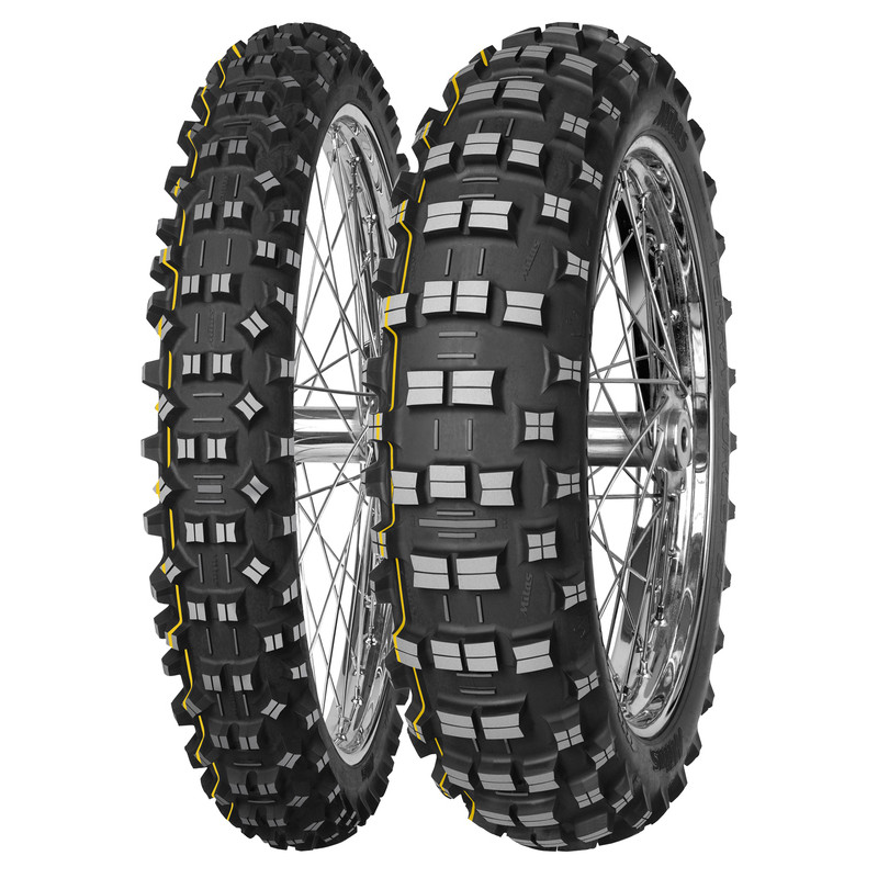 Pneu MITAS TERRA FORCE-EF 110/80-18 58M TT SUPER YELLOW - Dr Rider
