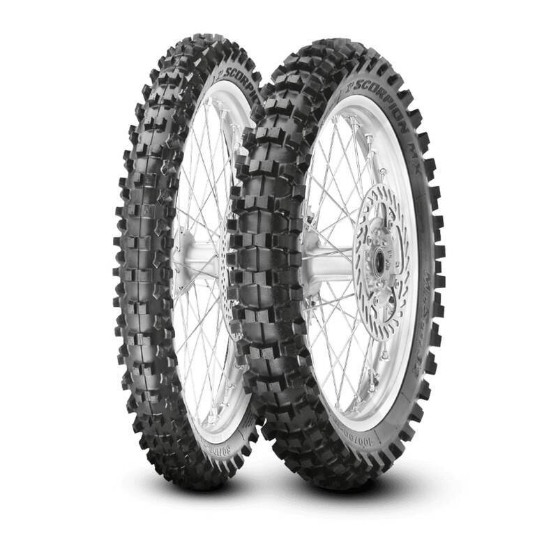 Pneu PIRELLI SCORPION MX32 MID HARD 120/80-19 NHS 63M TT - Dr Rider