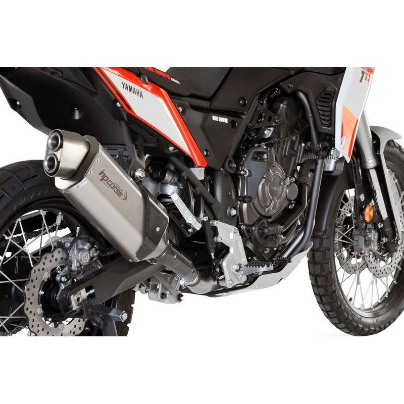 Silencieux HP CORSE 4-Track Inox Yamaha 700 Ténéré 2019 / 2026 - Dr Rider