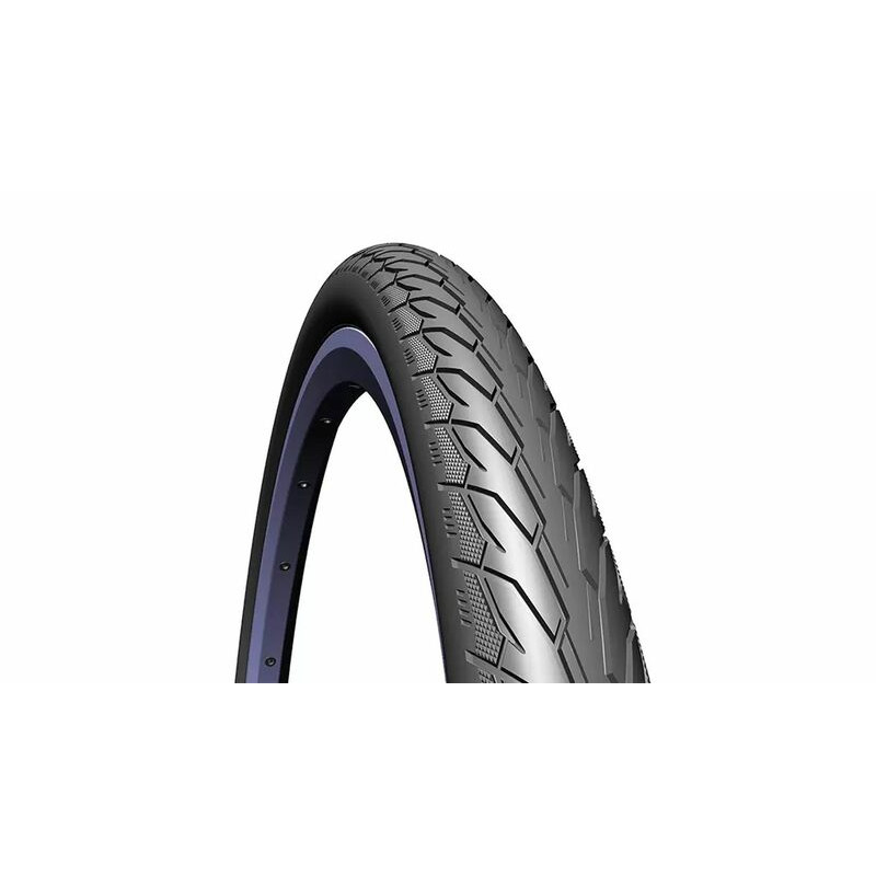 Pneu MITAS Flash v66 700 x 28 c rigide classic anti-crevaison + réfléchissant - Dr Rider