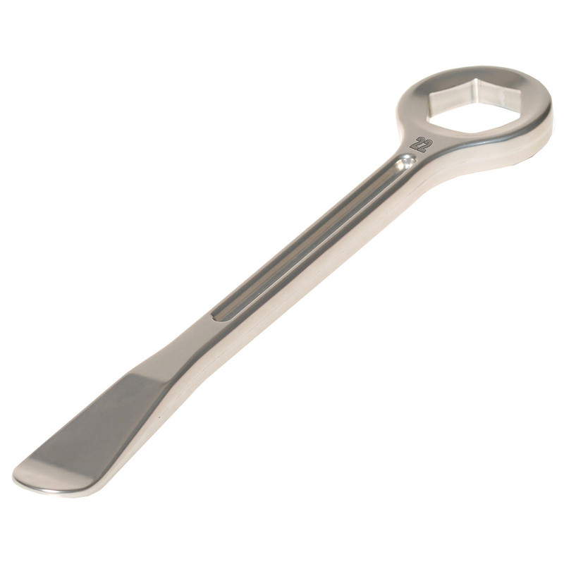 Démonte-pneu RFX Race cuillère et clé de 17mm - aluminium - Dr Rider