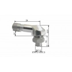 Valve pneumatique alu BIHR Ø8,5mm - x10 - Dr Rider