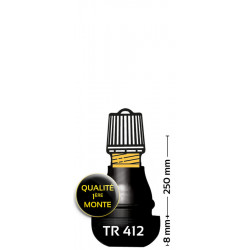 Valves droites caoutchoutées BIHR TR412 - 100 pièces - Dr Rider