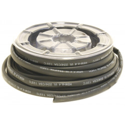 Bobine de gaine thermoretractable BIHR noir Ø12,7mm 8m - Dr Rider
