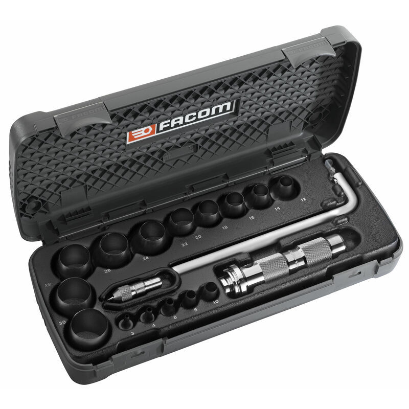 Coffret emporte-pièces FACOM Ø3 à 30mm - Dr Rider