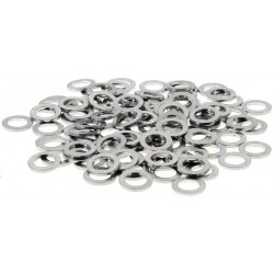 Rondelles alu BIHR 6x10x1mm 100 pièces - Dr Rider