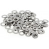 Rondelles alu BIHR 6x12x1mm 100 pièces - Dr Rider
